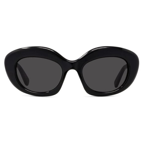 NEW LOEWE SUNGLASSES WOMEN BLACK LOEWE LW40153I 01A - Picture 2 of 4